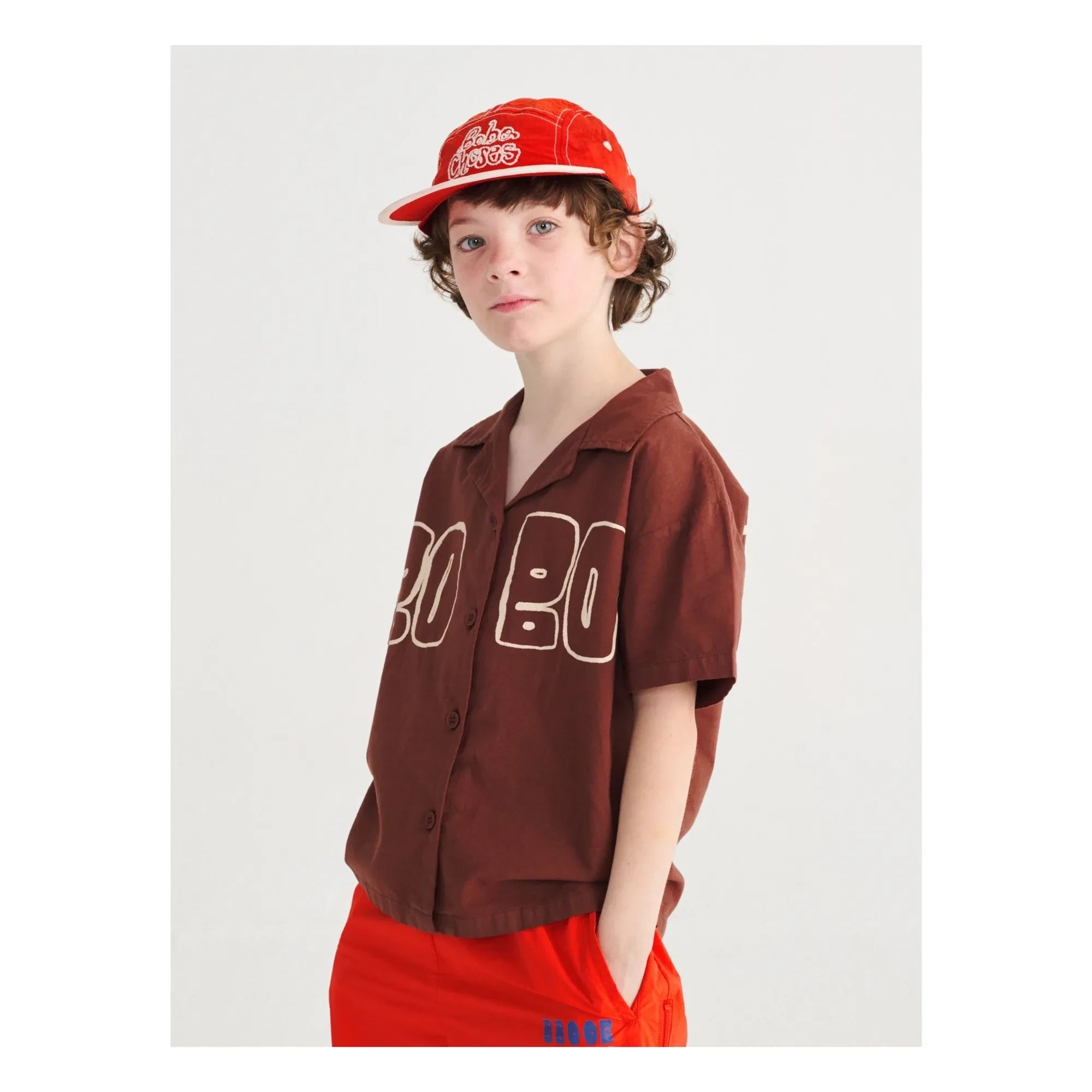 Bobo Choses - Bobo camisa de algodón orgánico | Marrón