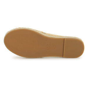 Chloé - Alpargatas de rafia | Beige