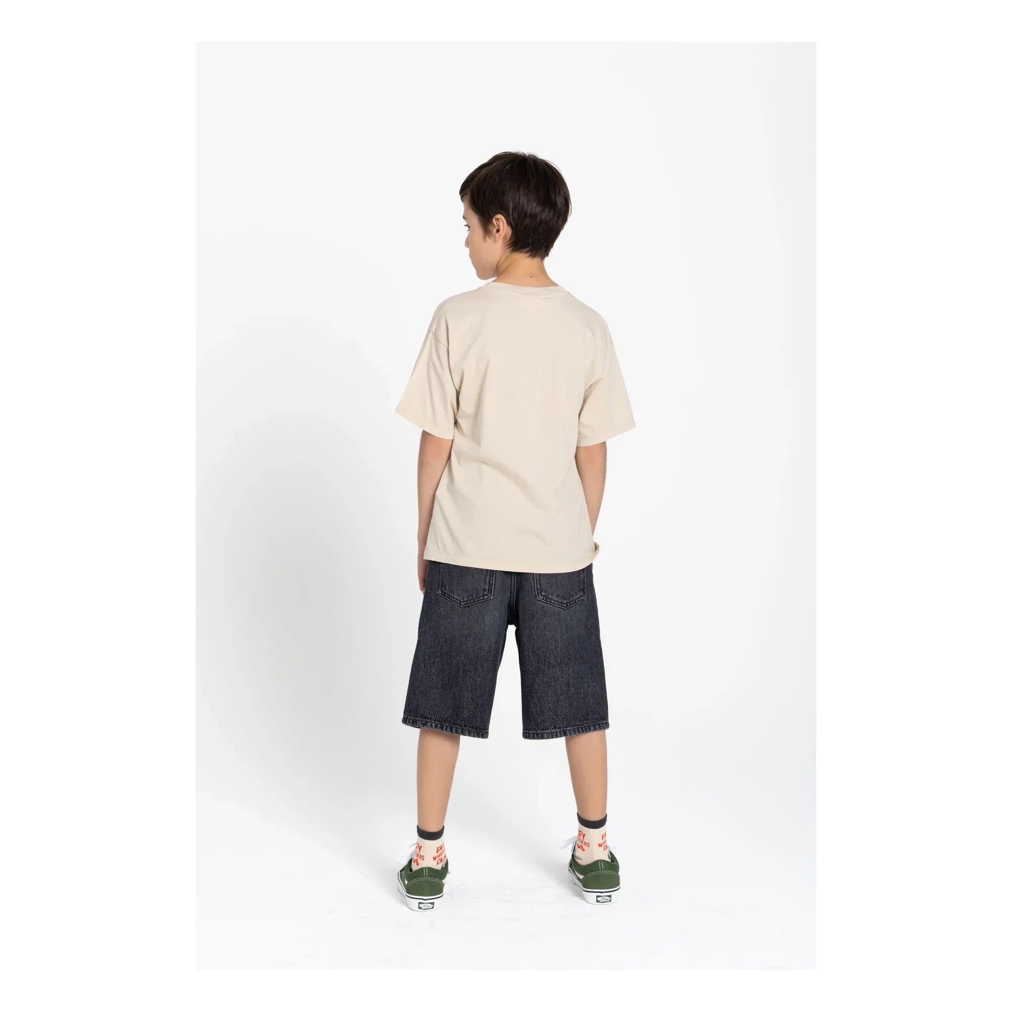 Hundred Pieces - Camiseta de algodón orgánico Finn | Beige