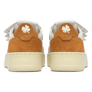 Autry - Zapatillas deportivas bajas de ante tricolor Kidstripes para niños | Camel