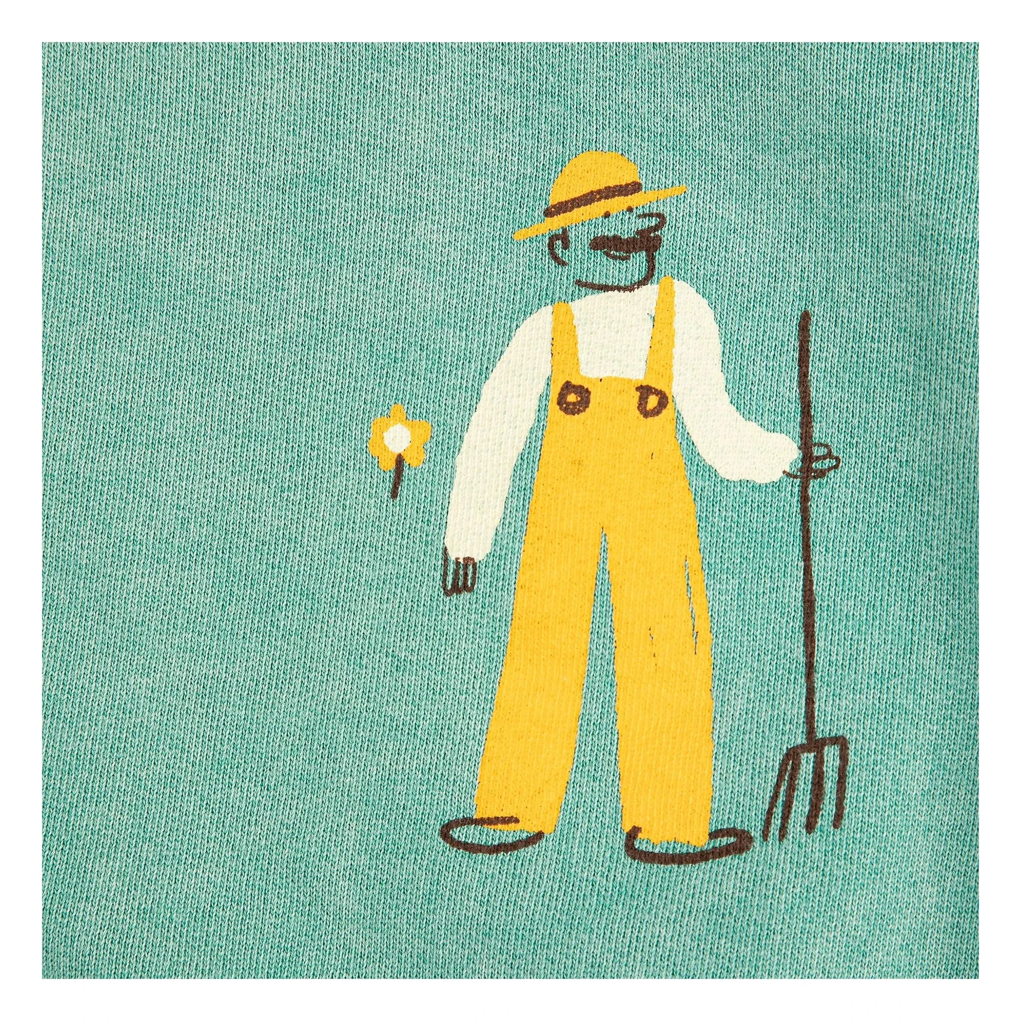 Bobo Choses - Sudadera Farm de Algodón Orgánico | Verde