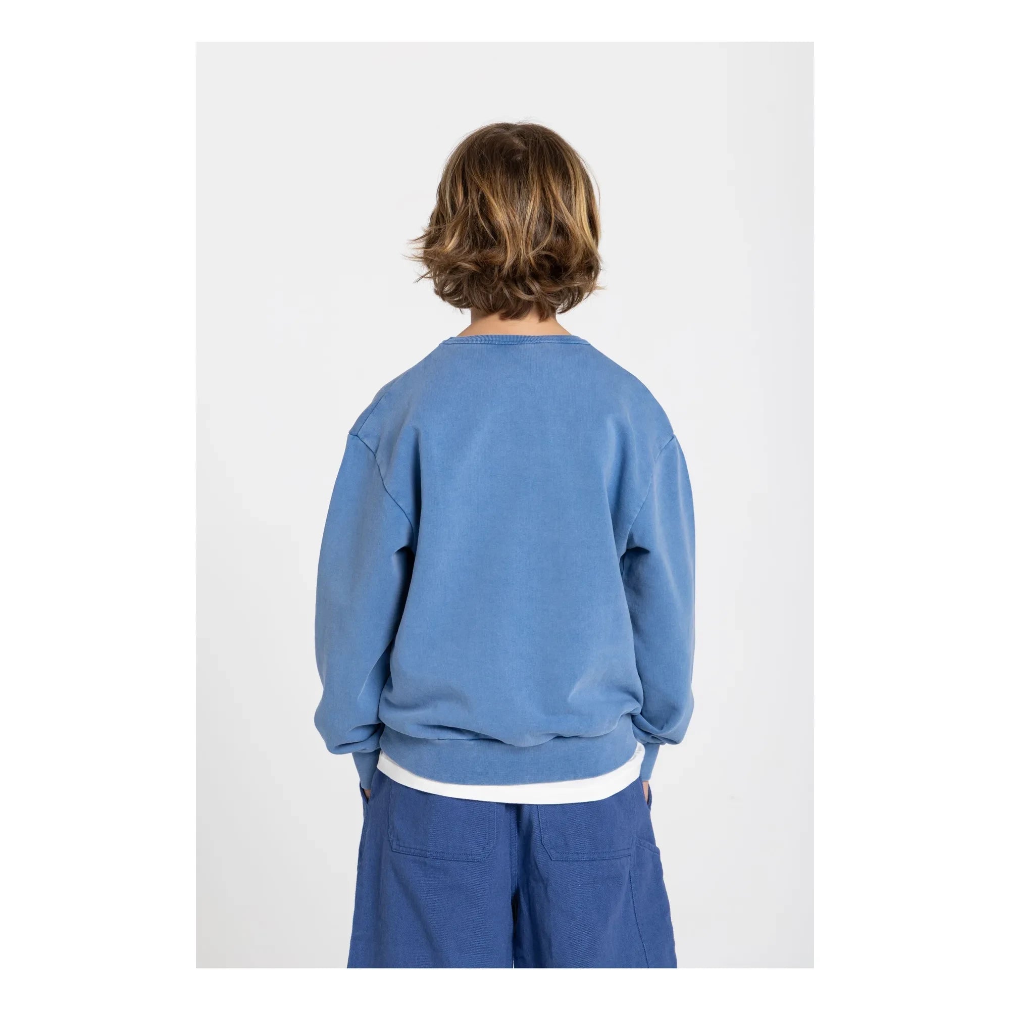 Hundred Pieces - Sweat Ryde God Town Algodón orgánico | Azul marino