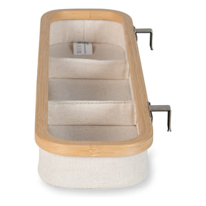 Quax - Cesto organizador colgante, para mesas cambiador | Beige