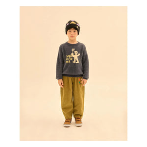 Jelly Mallow - Pantalón de terciopelo con estampado de estrellas | Zeytin