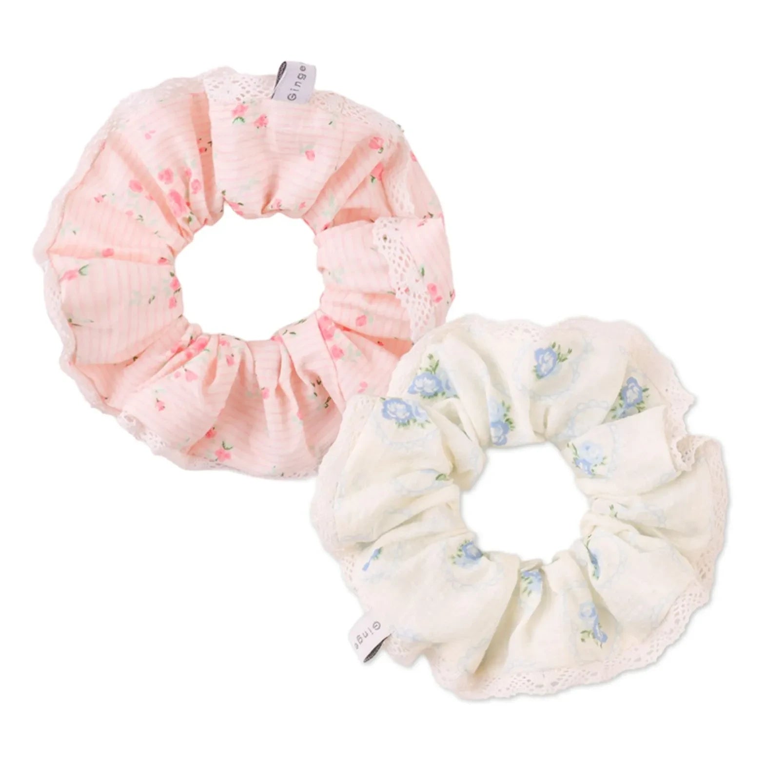 Gingersnaps - Set de 2 horquillas de pelo Wendy Dentelle | Rosa