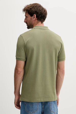 Camiseta de algodón con cuello Marc O'Polo