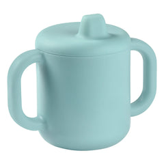 Béaba - Vaso de aprendizaje de silicona | Azul
