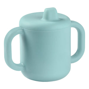 Béaba - Vaso de aprendizaje de silicona | Azul