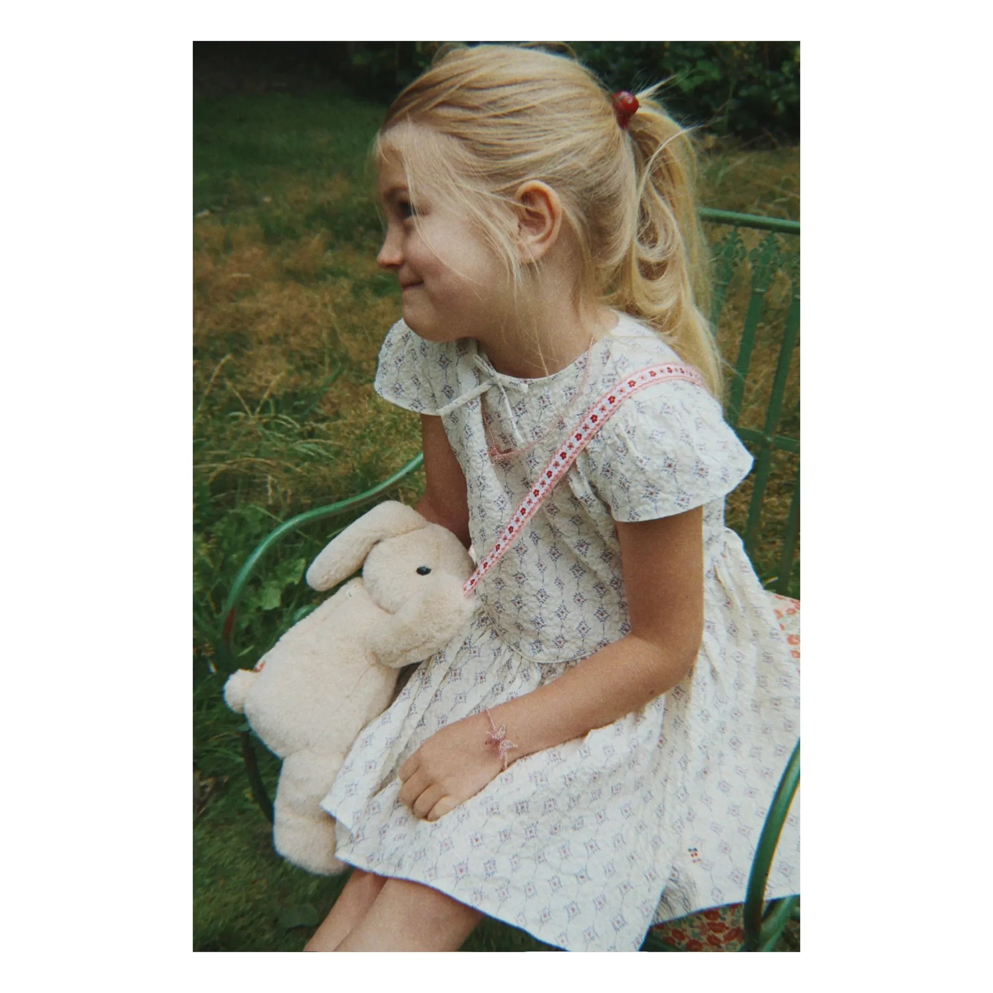 Konges Sløjd - Bolso de conejo de peluche | Beige