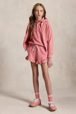 Sudadera con capucha de algodón con cremallera Polo Ralph Lauren para niños