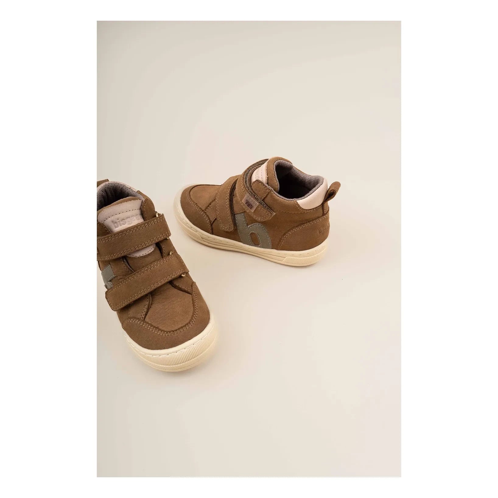bisgaard - Dylan Tex Çizik Detaylı Sneakers | Haki