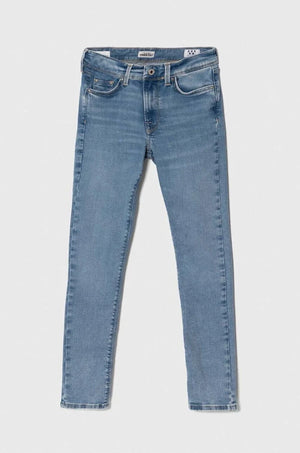 Pantalones vaqueros ajustados de tiro alto Pepe Jeans para niña