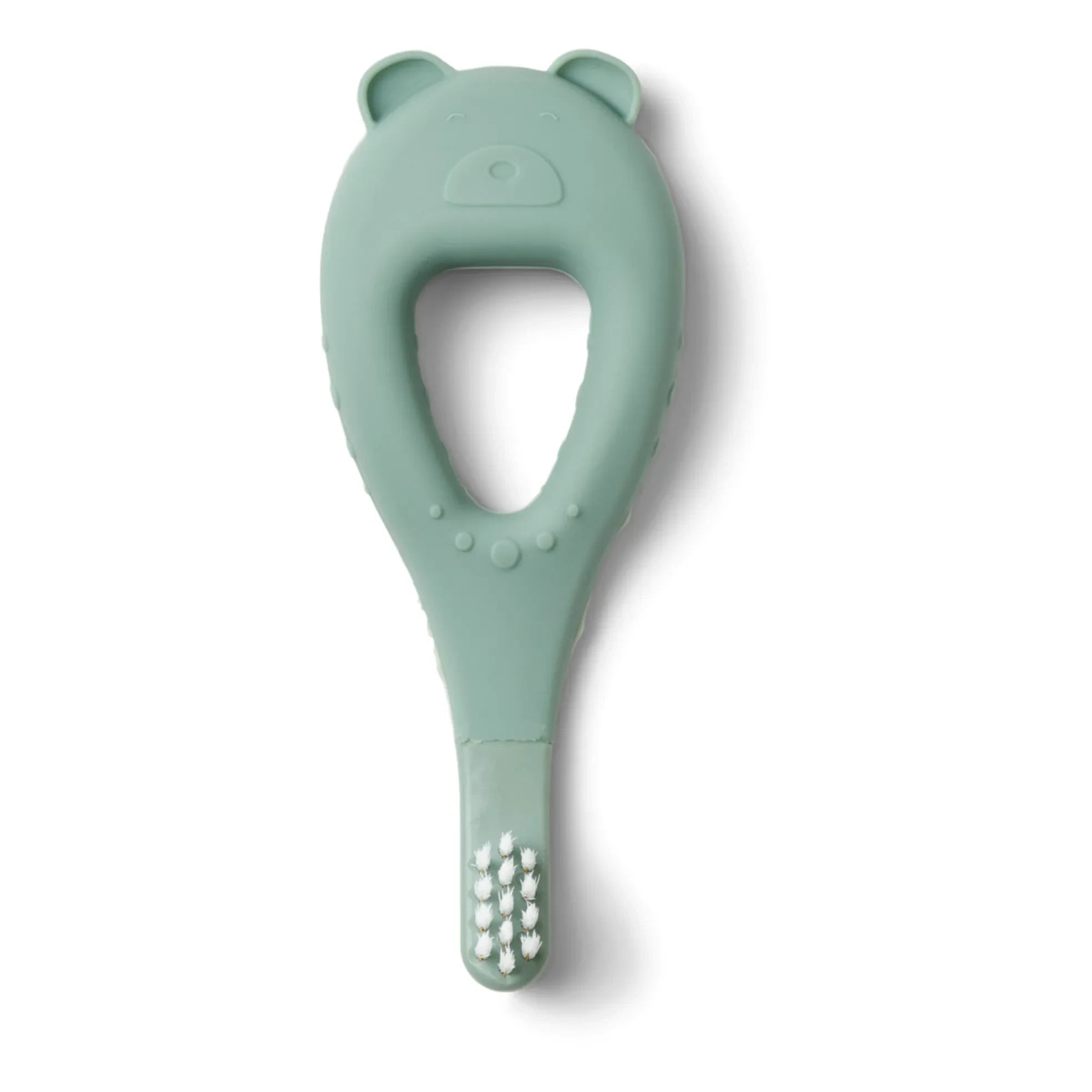 Liewood - Cepillos de dientes de silicona Janelle para bebé - Paquete de 2 | Menta
