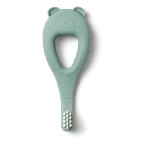 Liewood - Cepillos de dientes de silicona Janelle para bebé - Paquete de 2 | Menta
