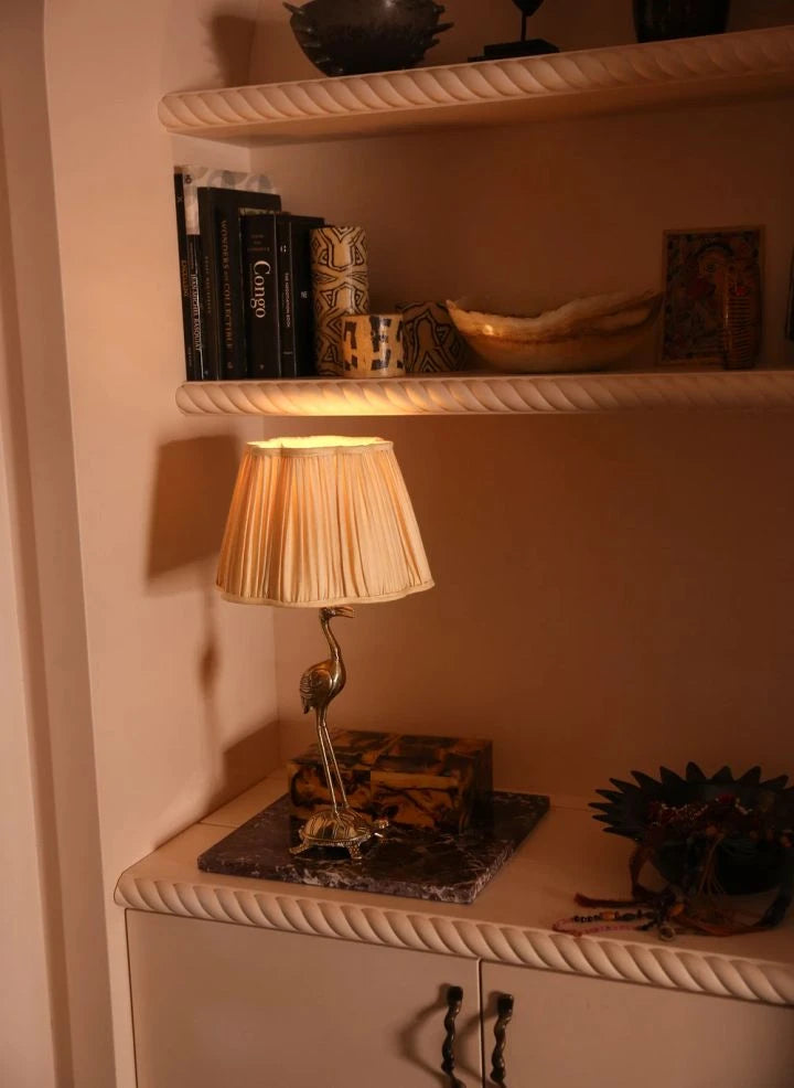 Doing Goods - Diya İpek Abajur | Sarı