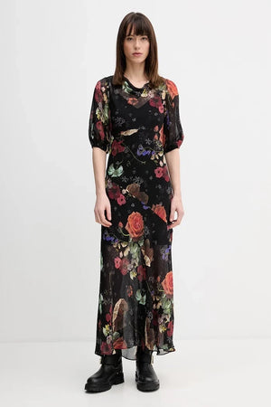 AllSaints TIWA Vestido de seda