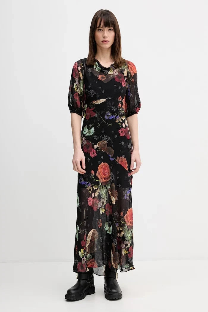 AllSaints TIWA Vestido de seda