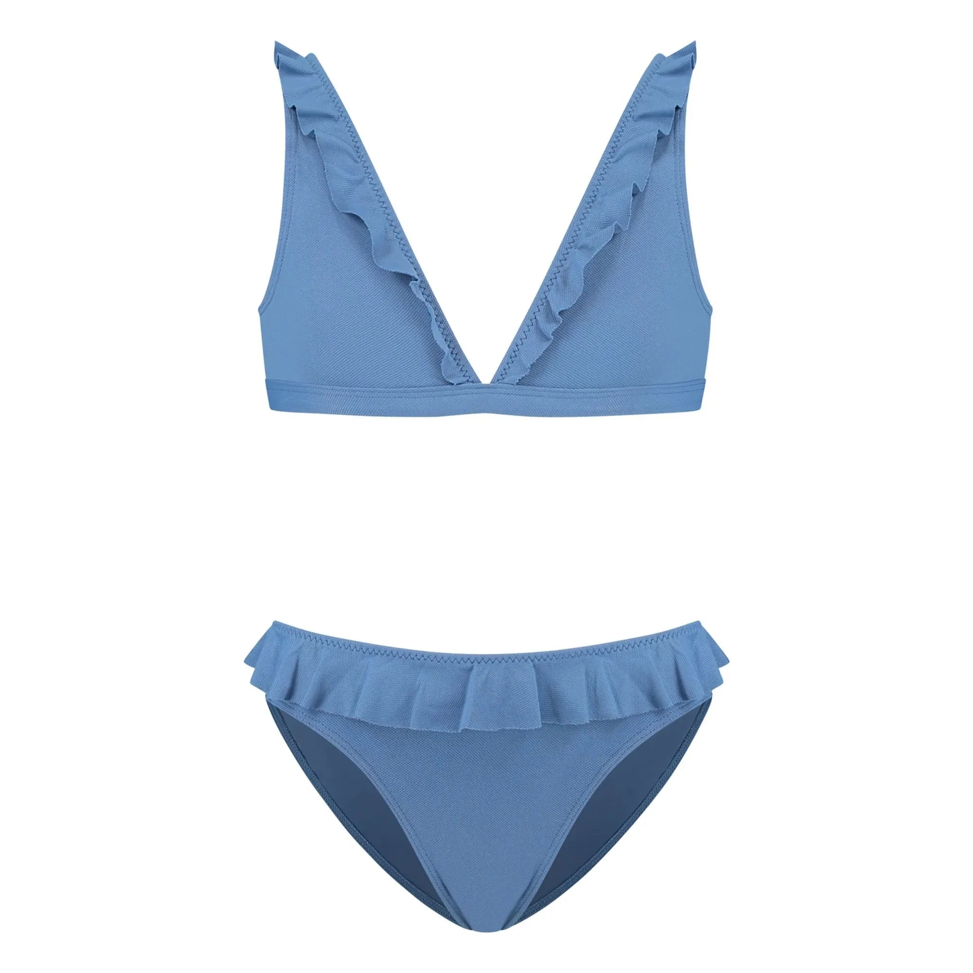 Beachlife - Bañador con volantes | Azul