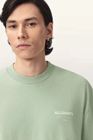 Camiseta extragrande de algodón para hombre AllSaints