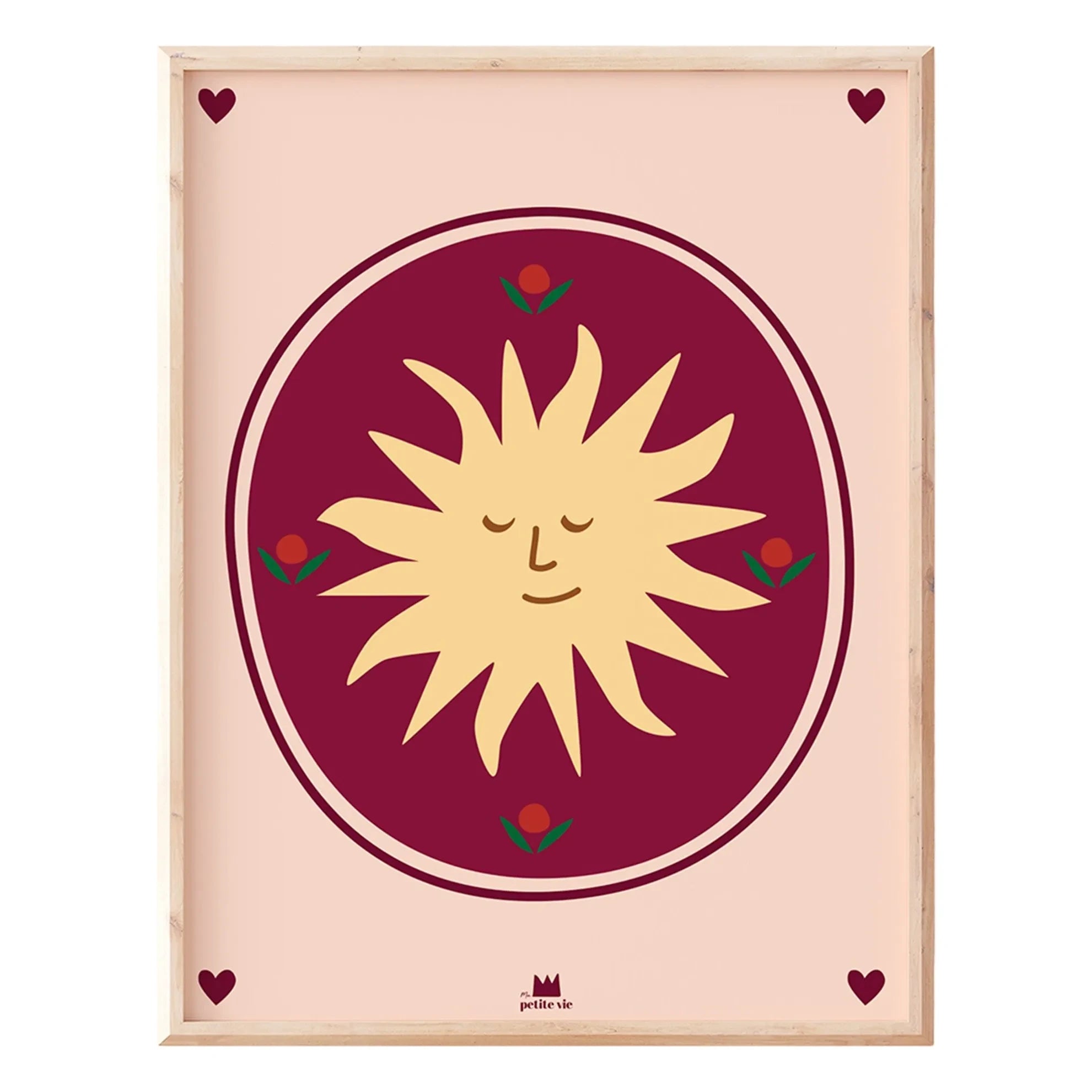Ma petite vie - Soleil Totem póster | Beige