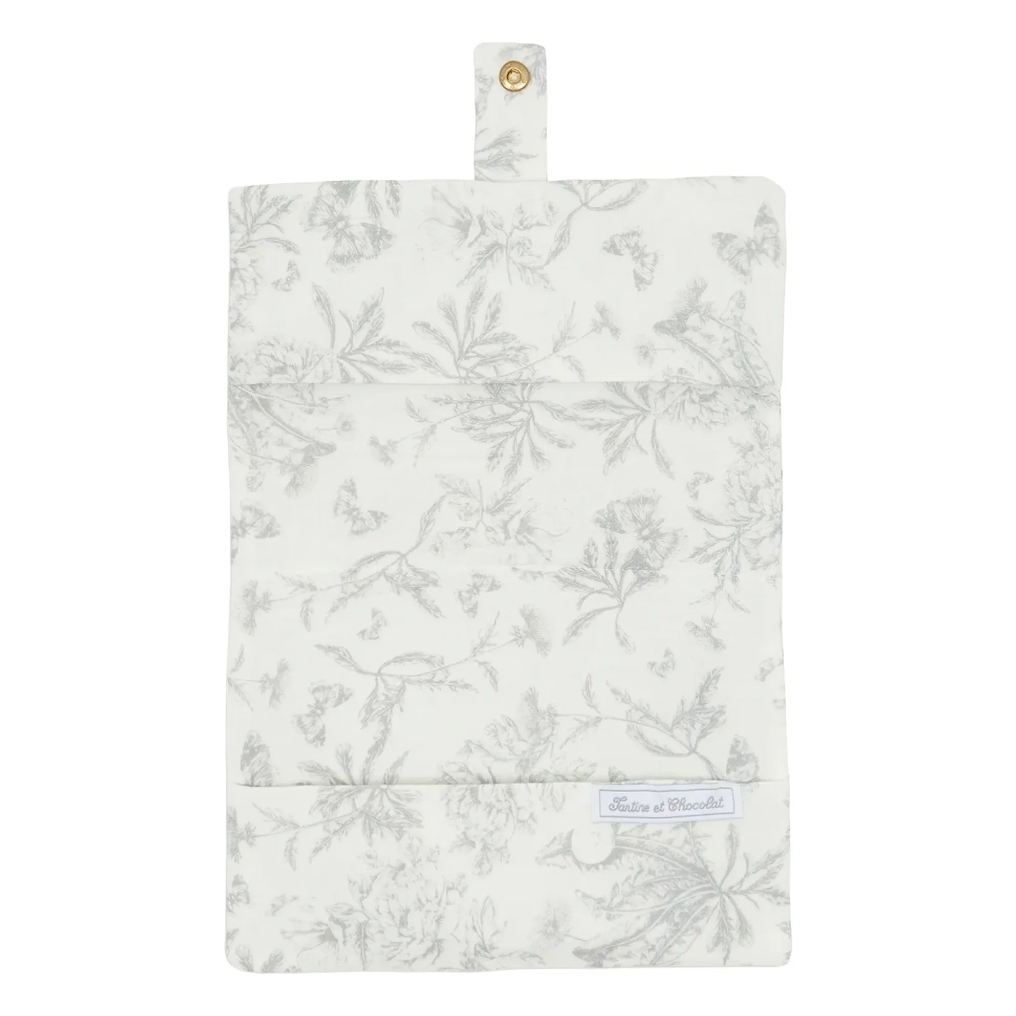 Tartine et Chocolat - Funda para cartilla de salud Toile de Jouy | Gris