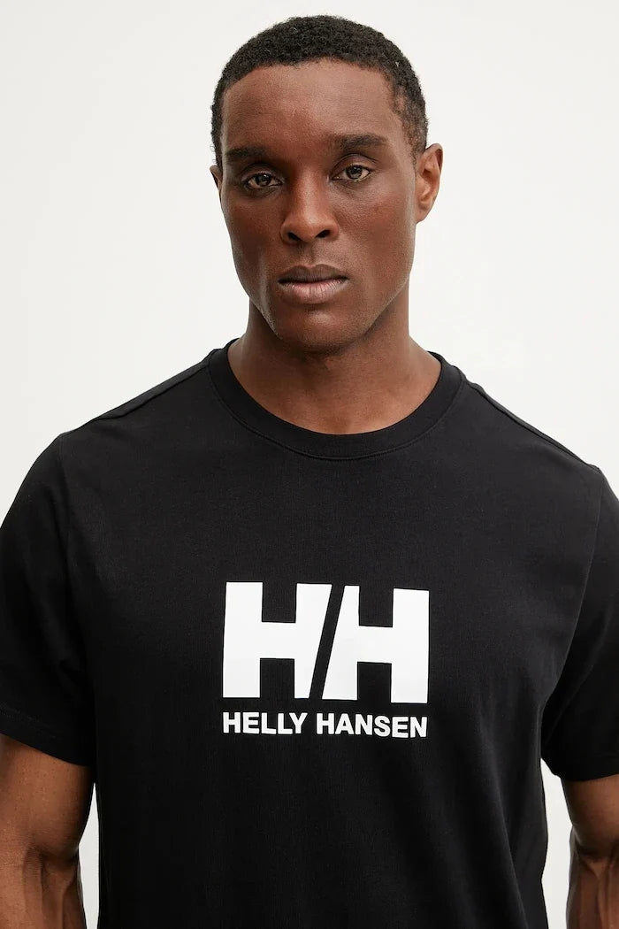 Camiseta de algodón Helly Hansen HH LOGO