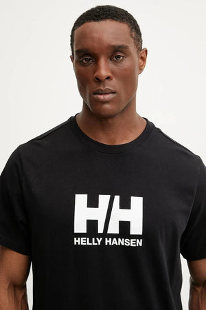 Camiseta de algodón Helly Hansen HH LOGO