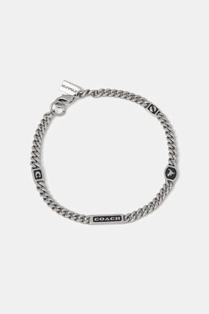 Pulsera de metal para hombre Coach