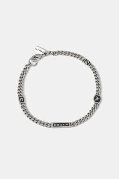 Pulsera de metal para hombre Coach