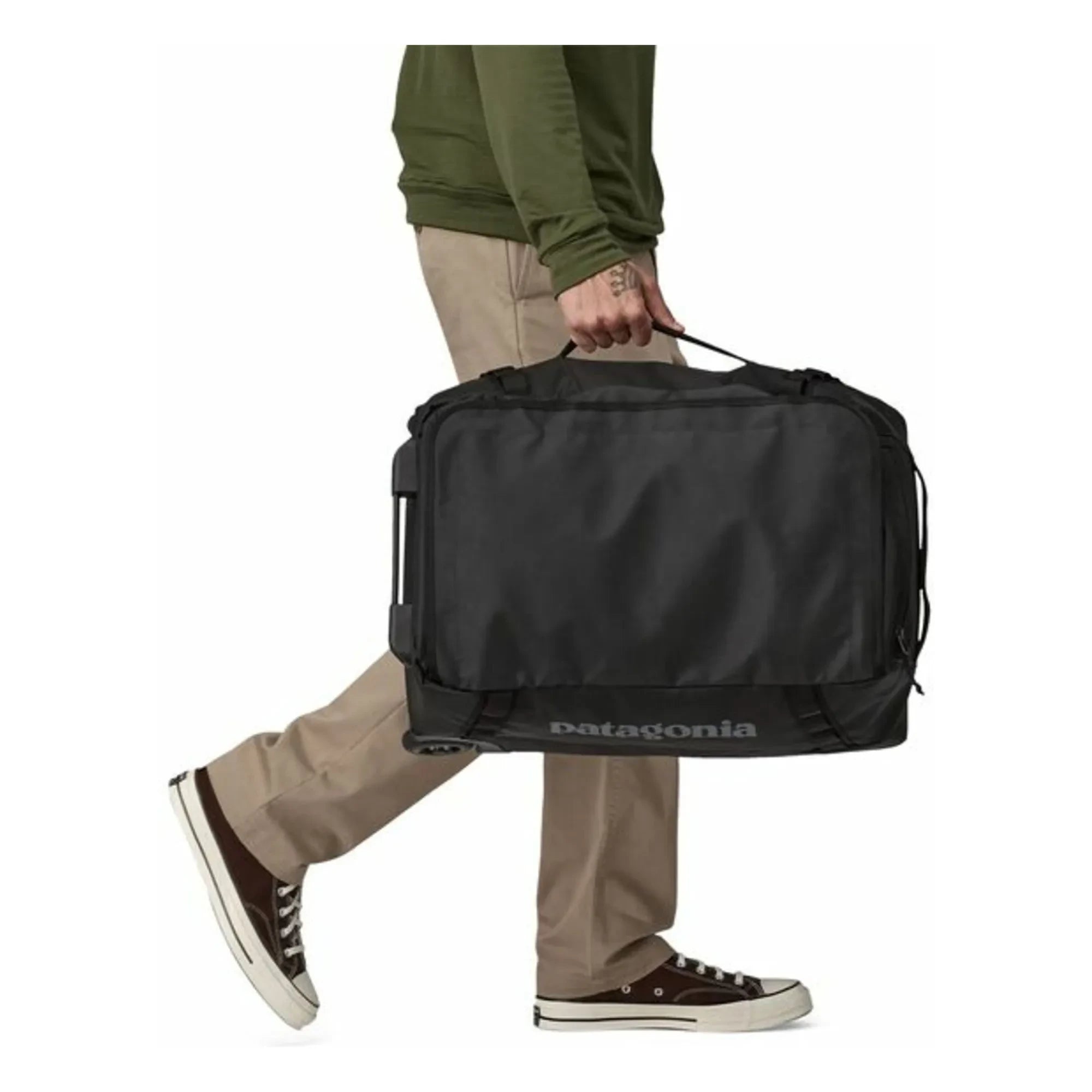 Patagonia - Bolsa de viaje Black Hole Duffel con ruedas, 40 l | Negro