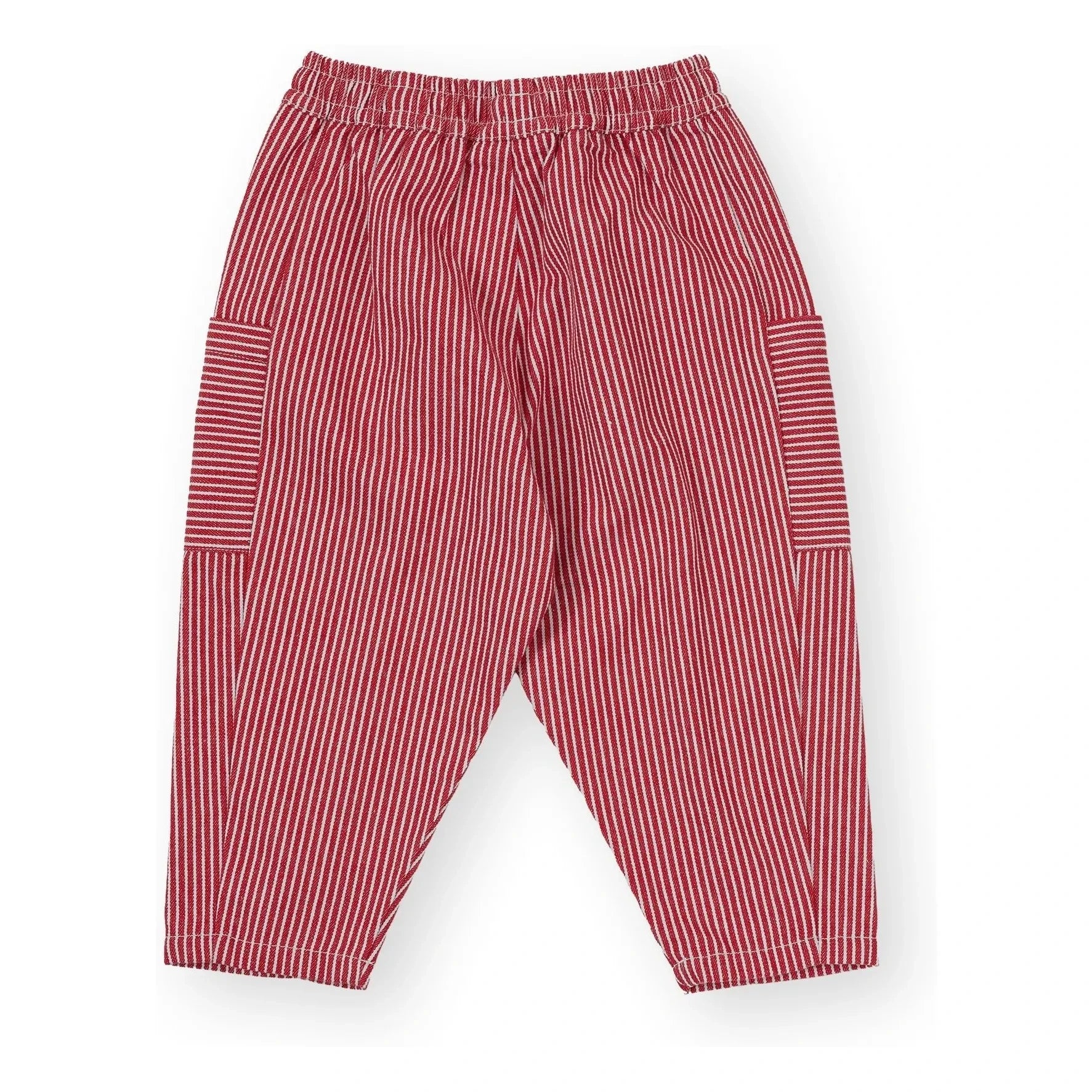 Goldie + Ace - Pantalones a Rayas | Rojo