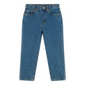 Petit Bateau - Jeans lisos de algodón orgánico crudo | Vaquero