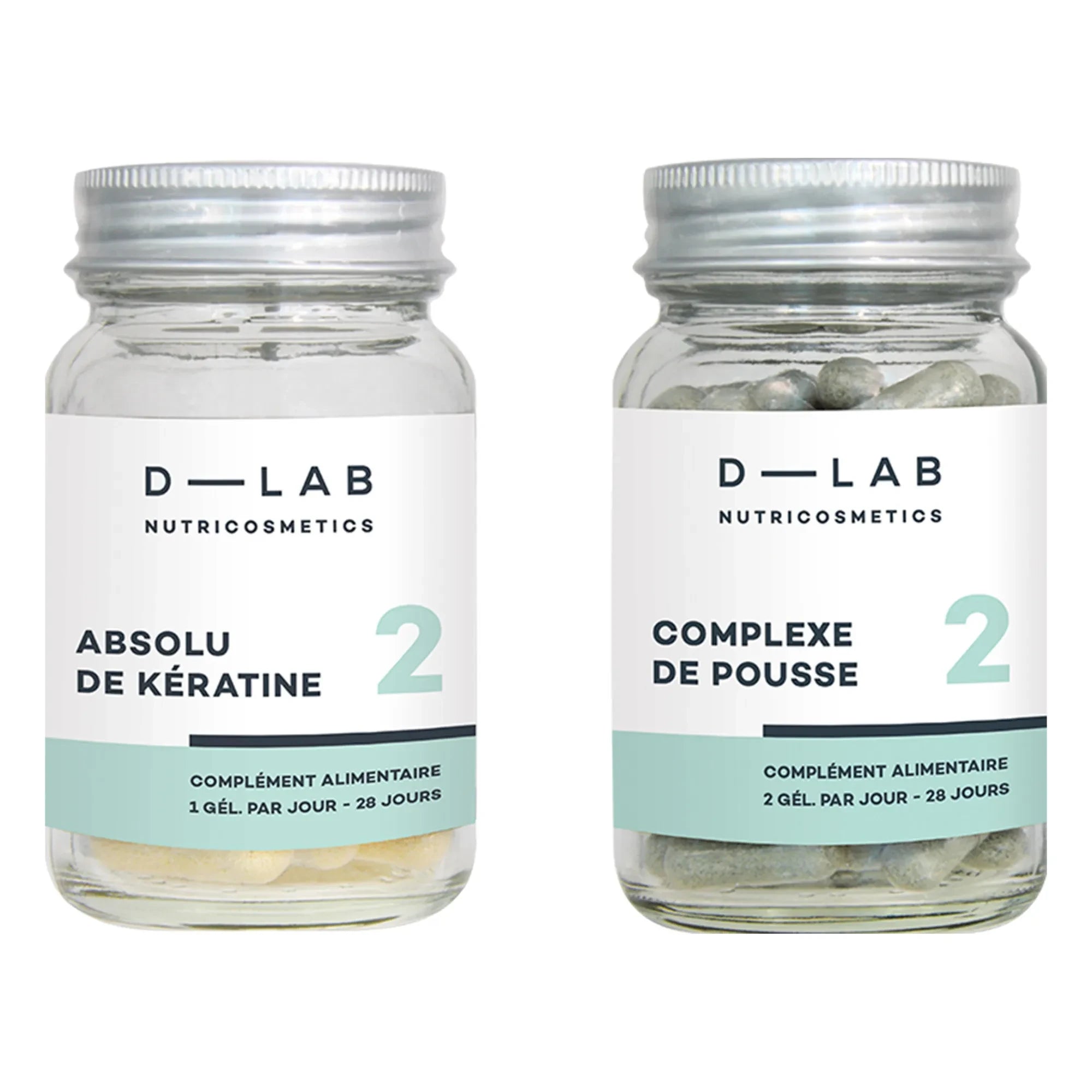 D-LAB NUTRICOSMETICS - Programa de nutrición capilar - 1 mes