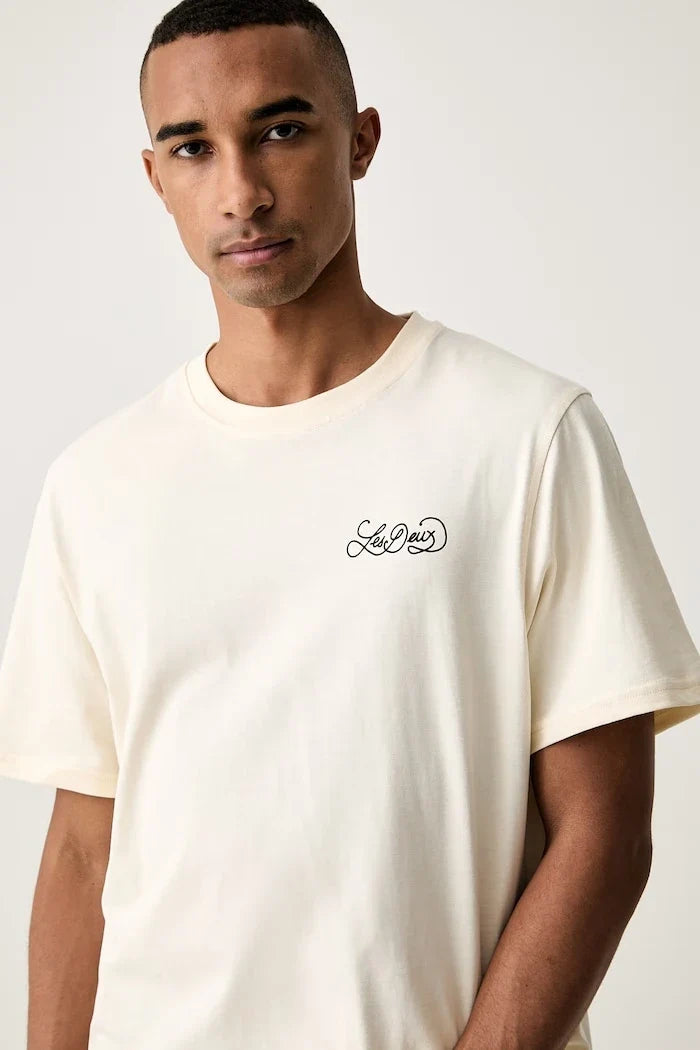 Camiseta de algodón para hombre Les Deux Orchard