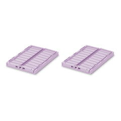 Liewood - Cestas Plegables Weston - Set de 2 | Lavanda claro