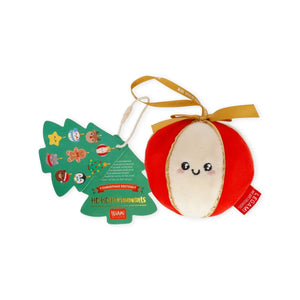 Legami - Juguete de Peluche Decoración Navideña - Bola - Oh-Oh-Ohrnaments