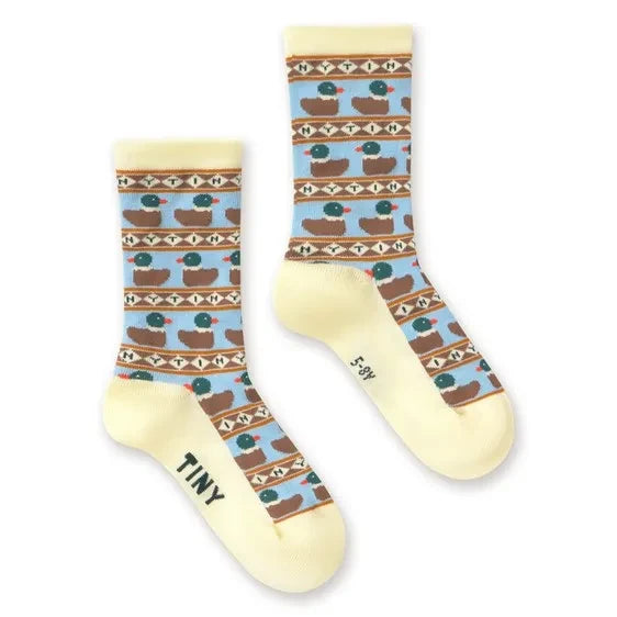 Tinycottons - Calcetines de pato amarillos