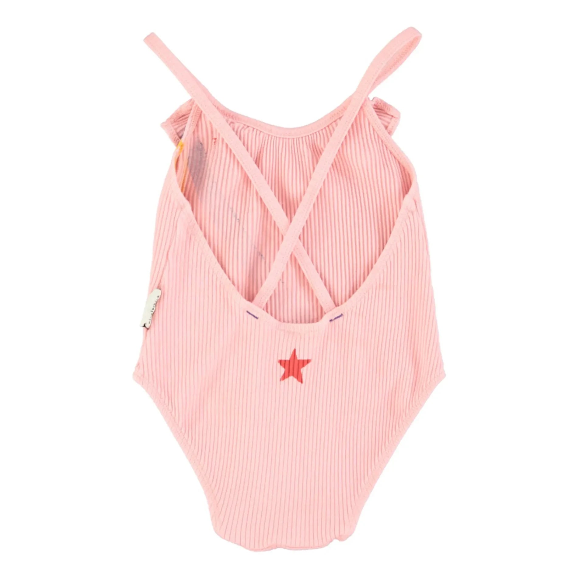 Piupiuchick - Bañador Volantes Material Reciclado | Rosa