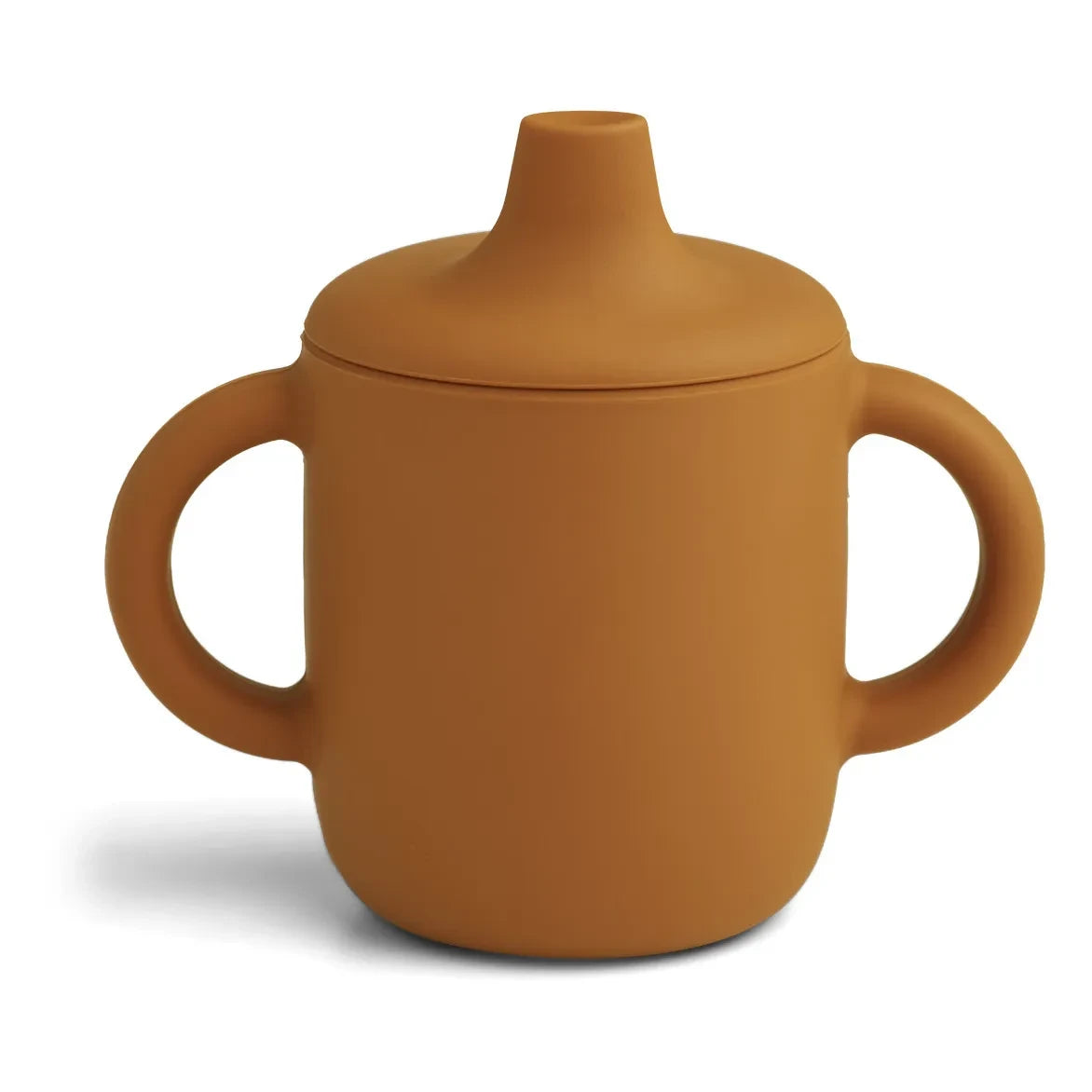 Vaso de silicona Liewood Neil para bebés | Mostaza