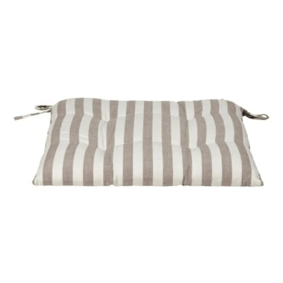 Broste Copenhagen - Cojín de silla Marta de algodón | Marrón visón