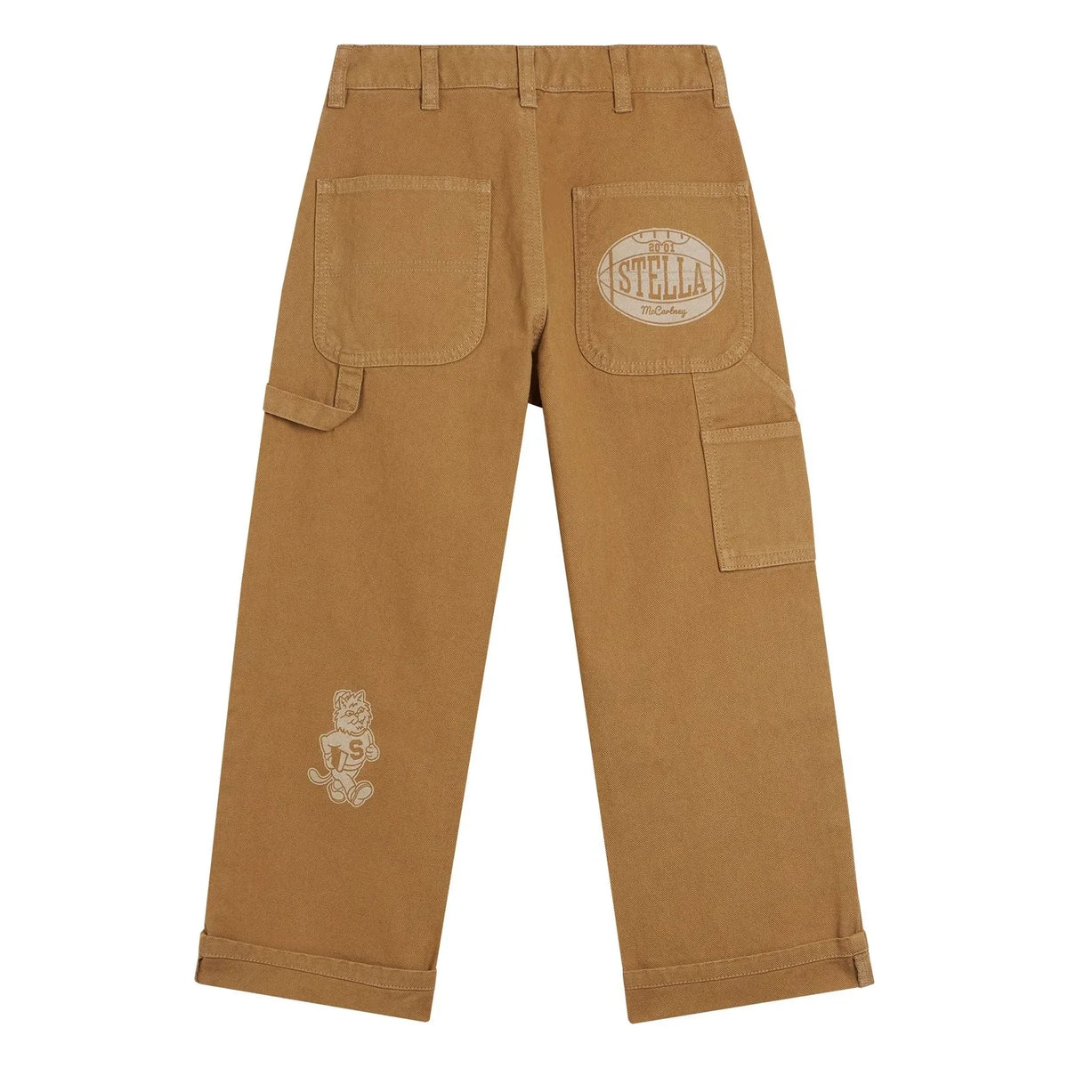 Stella McCartney Kids - Pantalón SMC | Camel