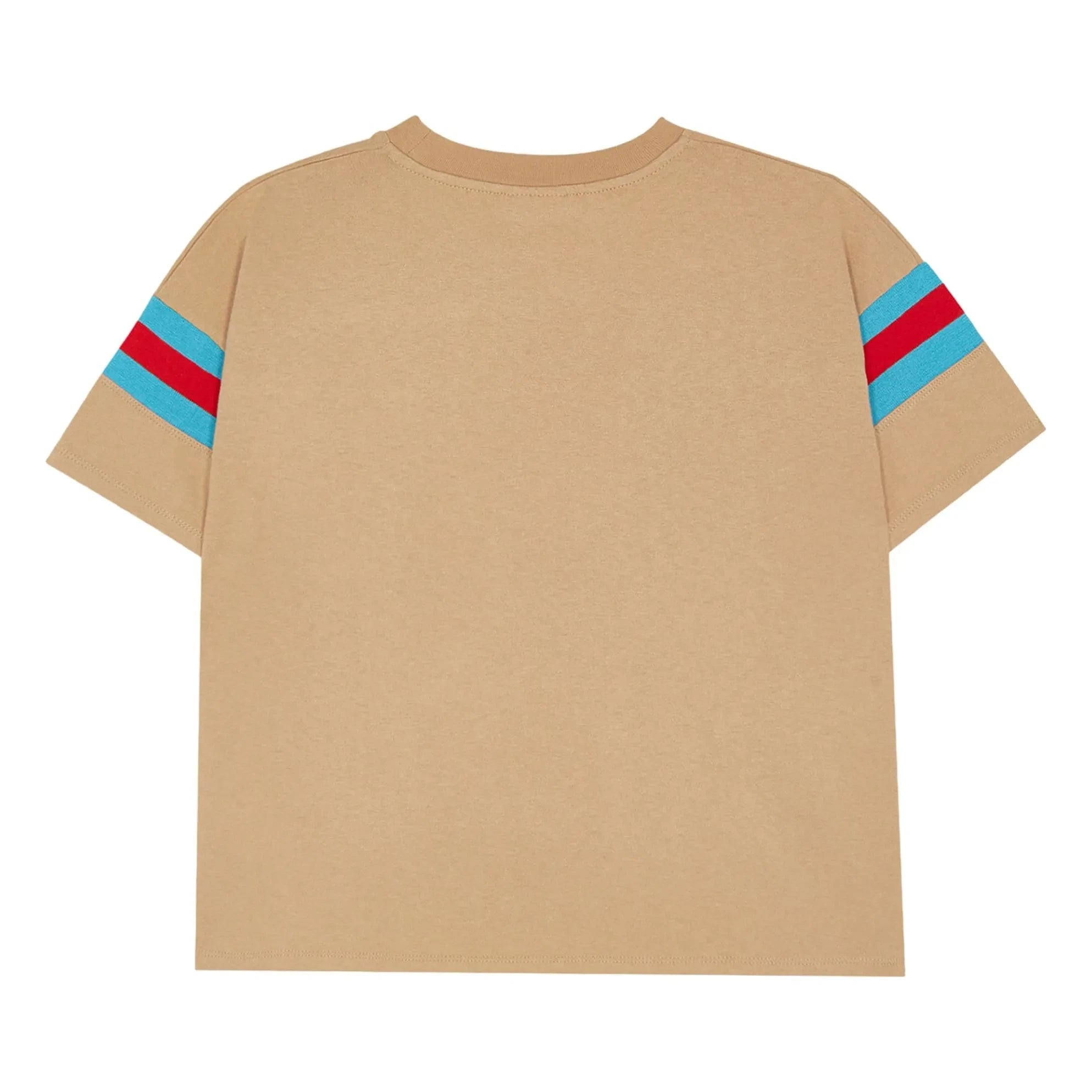 The Campamento - Camiseta Rayas Contraste | Camel