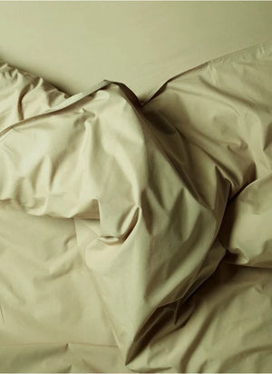 Suite 702 - Funda de Almohada de Percal Orgánico | Verde Pistacho