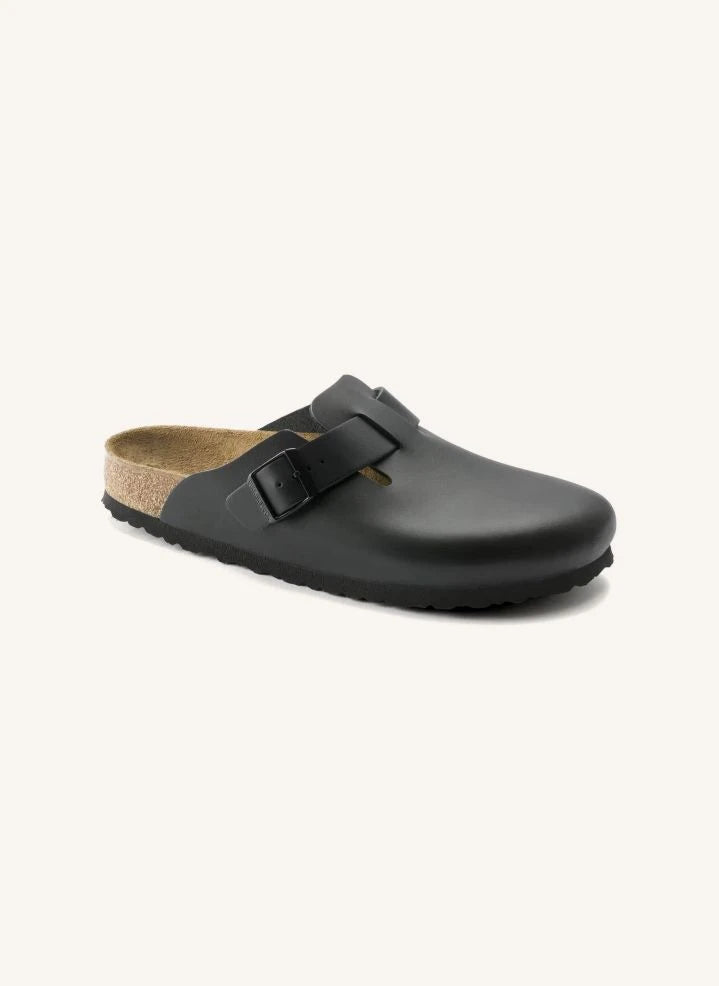 BIRKENSTOCK - Zapatillas de cuero Boston