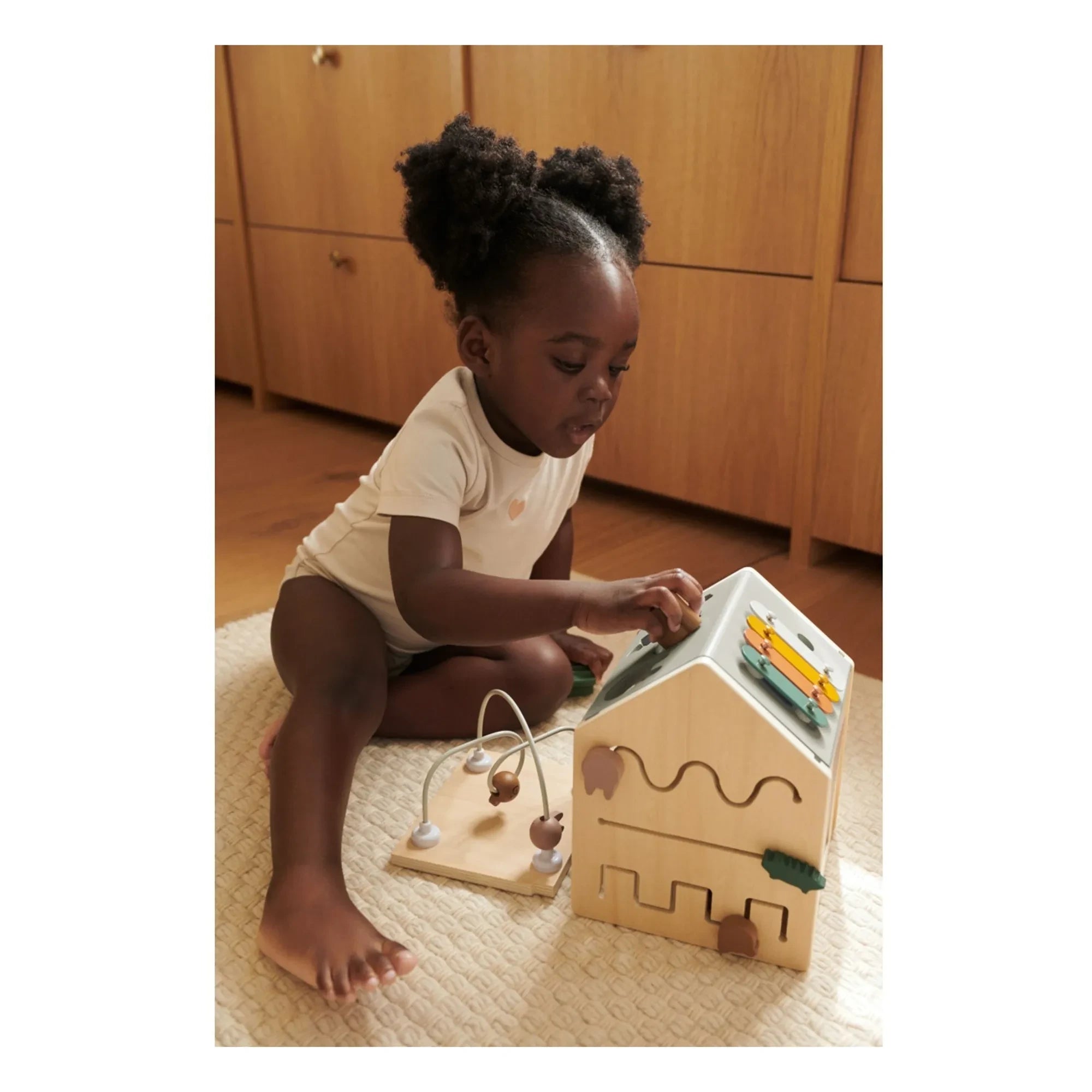 Liewood - Cubo de actividades Lucas | Tuscany rose multi mix