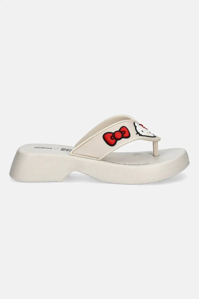 Melissa MELISSA FLATFORM + HELLO KITTY AND Chancla
