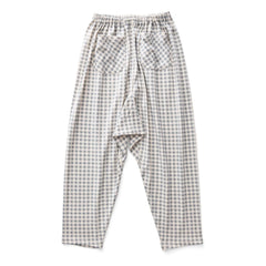 Soor Ploom - Vichy Harem Pants | Azul Glaciar