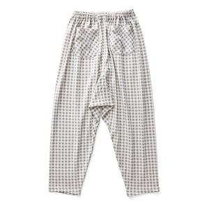Soor Ploom - Vichy Harem Pants | Azul Glaciar