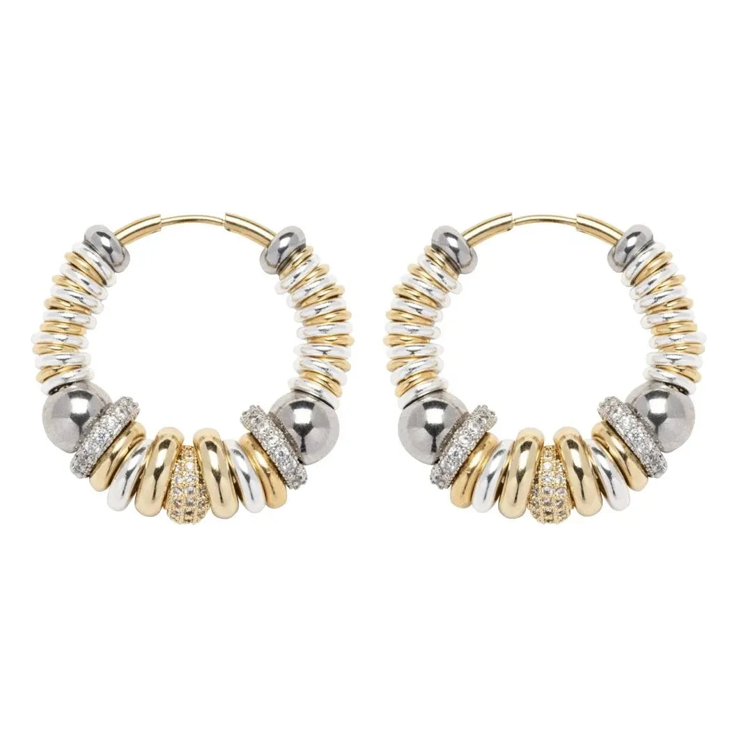 Sigal - Pendientes Vionna | Oro/Plata