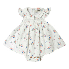 Tocoto Vintage - Vestido floral | Blanco